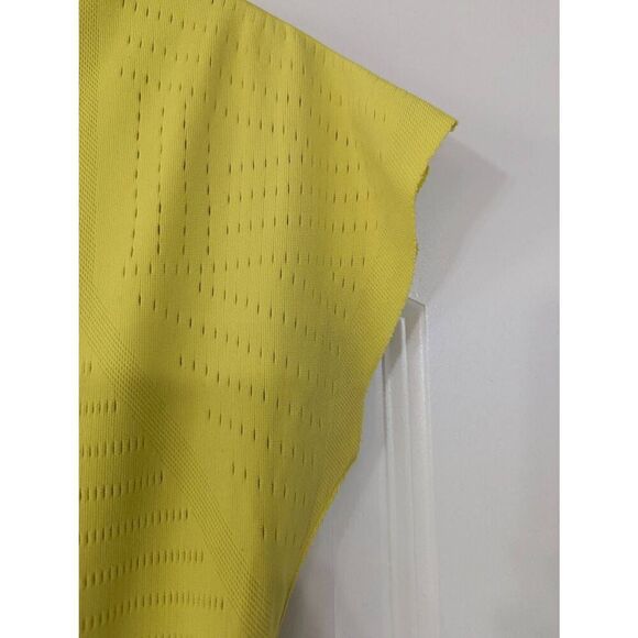 Lululemon Time Warp Short Sleeve Top women's 8/10* Yellow Split Pea yoga - Picture 5 of 5